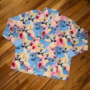 Lazy Oaf Bear Hug Zip Up Fleece